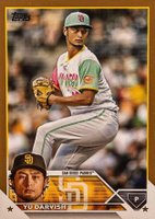 2023 Topps #279 YU Darvish Gold Baseball Card