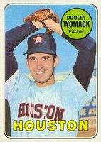 1969 Topps #594 Dooley Womack Baseball Card