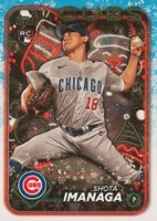 2024 Topps Holiday #H84 Shota Imanaga Baseball Card