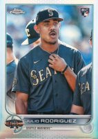 2022 Topps Chrome Update 2022 All-Star Game Chrome #26 Julio Rodriguez Baseball Card
