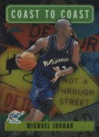 2002 Topps Chrome Coast to Coast #CC8 Michael Jordan Basketball Card