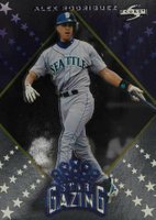 1998 Score Rookie Traded  Star Gazing #11 Alex Rodriguez Baseball Card