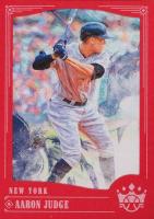 2018 Panini Diamond Kings #80 Aaron Judge Red Frame Baseball Card