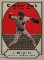 2005 Topps Cracker Jack #175 Derek Jeter Sticker Baseball Card