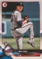 2018 Bowman #90 Max Fried Baseball Card