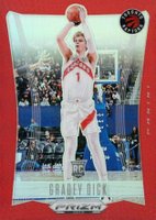 2023 Panini Prizm Deca #160 Gradey Dick Red Prizm Basketball Card