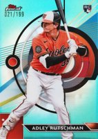 2023 Topps Finest #22 Adley Rutschman Aqua Baseball Card