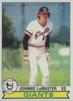1979 Topps #284 Johnnie LeMaster Baseball Card