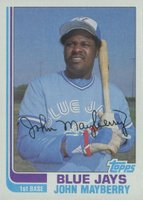 1982 Topps #470 John Mayberry Baseball Card