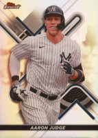 2022 Topps Finest #74 Aaron Judge Refractor Baseball Card