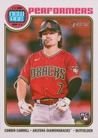 2023 Topps Heritage New Age Performers #NA19 Corbin Carroll Baseball Card