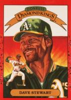 1990 Donruss #6 Dave Stewart Diamond Kings Baseball Card