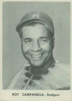 1955 Brooklyn Dodgers Picture Pack # Roy Campanella Portrait Baseball Card