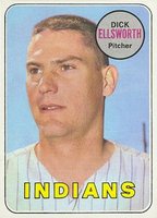 1969 Topps #605 Dick Ellsworth Baseball Card