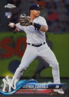 2018 Topps Chrome Update #HMT26 Gleyber Torres Baseball Card