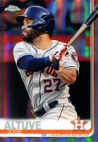 2019 Topps Chrome #20 Jose Altuve Refractor Baseball Card
