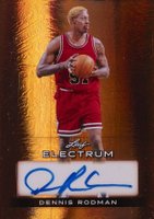 2024 Leaf Electrum Autographs #BADR1 Dennis Rodman Bronze Atlantis Basketball Card
