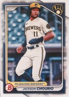 2024 Bowman Paper Prospects #BP140 Jackson Chourio Baseball Card