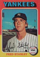 1975 Topps Mini #503 Fred Stanley Baseball Card