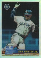 1996 Topps Chrome #70 Ken Griffey Jr. Refractor Baseball Card