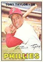 1967 Topps #126 Tony Taylor Baseball Card