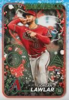 2024 Topps Holiday #H166 Jordan Lawlar Baseball Card