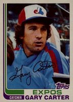 1982 Topps #730 Gary Carter Baseball Card