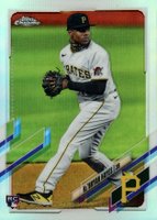 2021 Topps Chrome #191 KE'Bryan Hayes Refractor Baseball Card