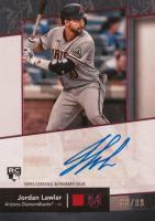2024 Topps Museum Collection Archival Autographs #AAJL Jordan Lawlar Pink Sapphire Baseball Card