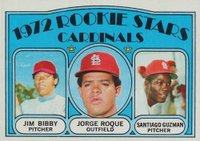 1972 Topps #316 Cardinals Rookies Baseball Card