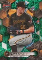 2023 Bowman's Best Top Prospects #TP22 Paul Skenes Green Mini Diamond Refractor Baseball Card
