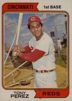 1974 Topps #230 Tony Perez Baseball Card