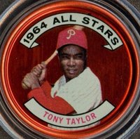 1964 Topps Coins #144 Tony Taylor Baseball Card