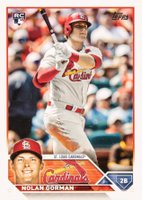 2023 Topps #16 Nolan Gorman Baseball Card