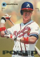 1995 Emotion #102 Chipper Jones Baseball Card