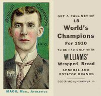 1911 Williams Baking # Connie Mack Baseball Card