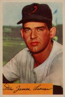 1954 Bowman #101 Don Larsen Baseball Card
