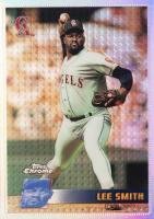 1996 Topps Chrome #98 Lee Smith Refractor Baseball Card