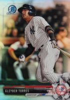 2017 Bowman Chrome Prospects #BCP250 Gleyber Torres Refractor Baseball Card