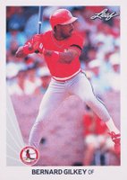 1990 Leaf #353 Bernard Gilkey Baseball Card