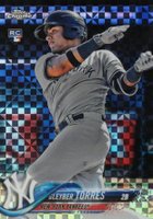 2018 Topps Chrome #31 Gleyber Torres X-Fractor Baseball Card