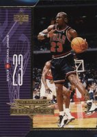 1998 Upper Deck Aerodynamics #A1 Michael Jordan Gold Basketball Card