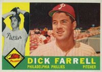 1960 Topps #103 Dick Farrell Baseball Card