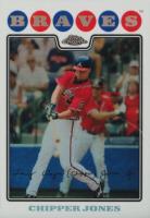 2008 Topps Chrome #132 Chipper Jones Refractor Baseball Card