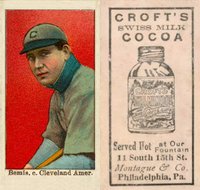 1909 Croft's Cocoa # Harry Bemis Baseball Card