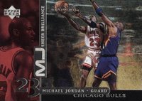 1998 Upper Deck Black Diamond Sheer Brilliance #SB25 Michael Jordan Sheer Brilliance Basketball Card