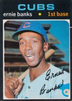 1971 O-Pee-Chee #525 Ernie Banks Baseball Card