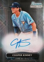 2022 Bowman Sterling Prospect Autographs #PACK Cooper Kinney Baseball Card