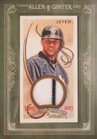 2023 Topps Allen & Ginter Mini Framed Relic #MFRDJ Derek Jeter Baseball Card