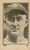 1923 Maple Crispette #22 Ty Cobb Baseball Card